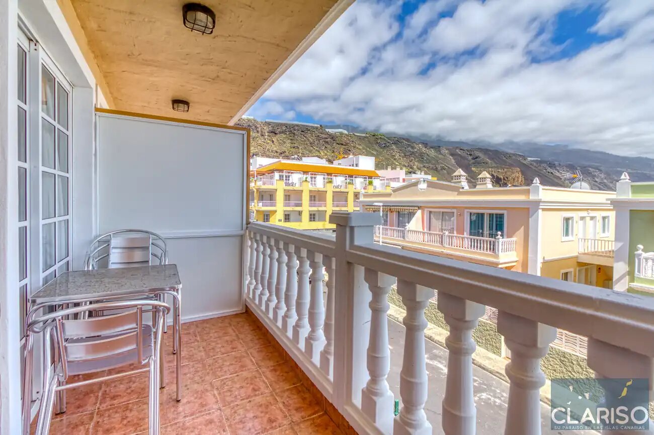 Apartamento Roque Vista: Ferienwohnung mit Meerblick-Balkon 4 Minuten vom Strand in Puerto Naos auf La Palma