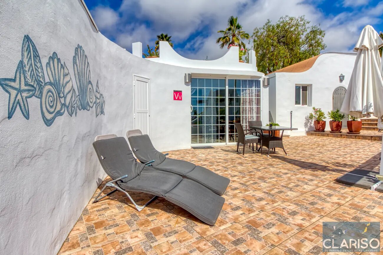Casa Zamar: Ferienwohnung mit exklusiver Dachterrasse und solargeheiztem Pool im Komplex Puro Atlántico auf La Palma