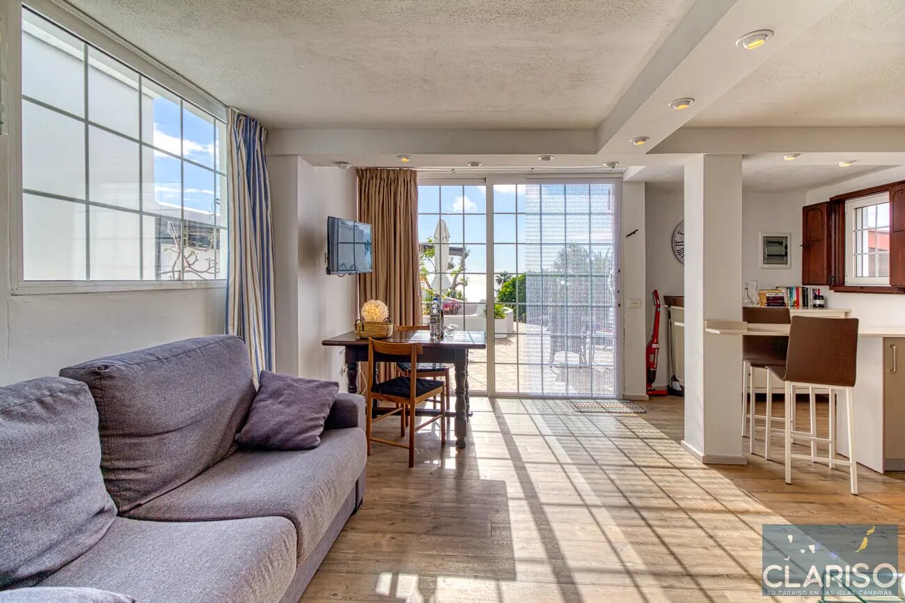 Casa Zamar: Ferienwohnung mit exklusiver Dachterrasse und solargeheiztem Pool im Komplex Puro Atlántico auf La Palma