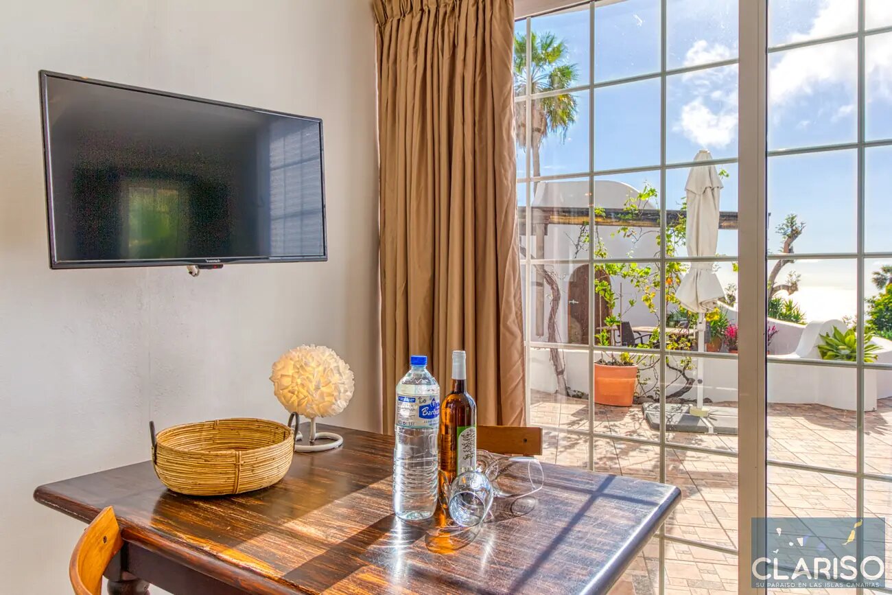 Casa Zamar: Ferienwohnung mit exklusiver Dachterrasse und solargeheiztem Pool im Komplex Puro Atlántico auf La Palma