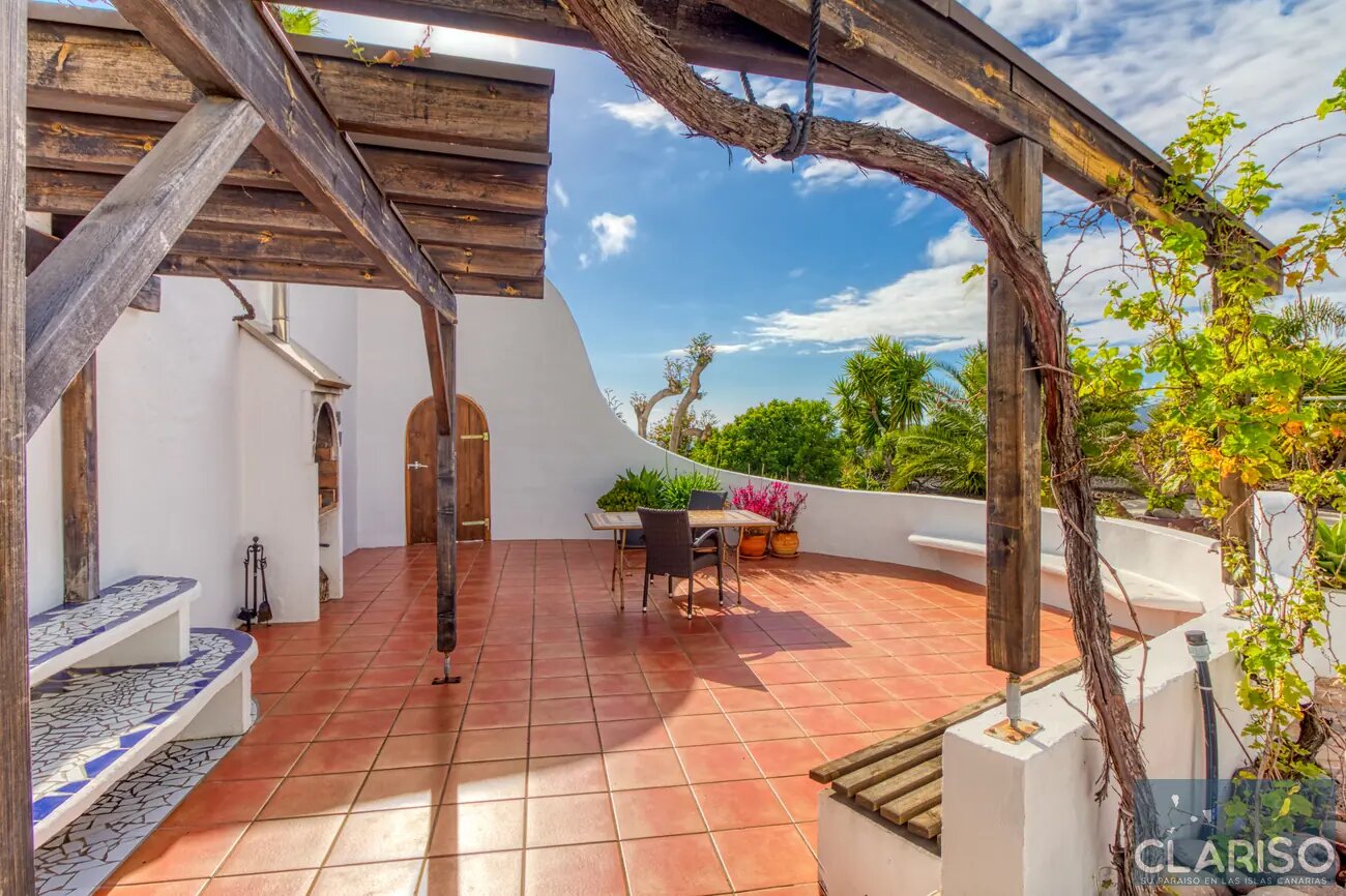 Casa Zamar: Ferienwohnung mit exklusiver Dachterrasse und solargeheiztem Pool im Komplex Puro Atlántico auf La Palma