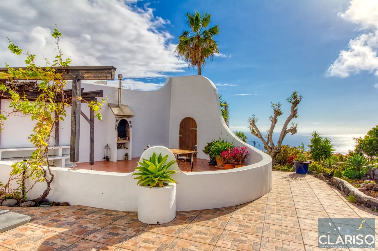 Casa Zamar: Ferienwohnung mit exklusiver Dachterrasse und solargeheiztem Pool im Komplex Puro Atlántico auf La Palma