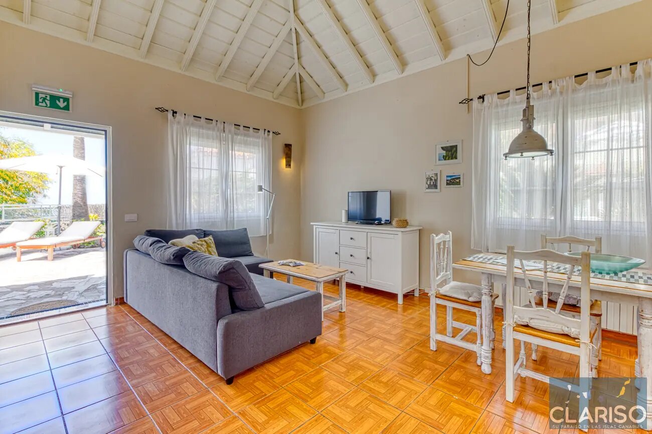 Casa Drago: Apartment mit Vulkanblick und Gemeinschaftspool in der Anlage La Pequeña Maravilla in El Paso auf La Palma