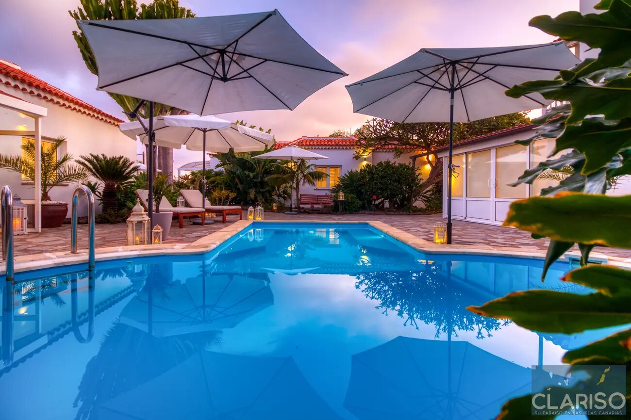 Casa Frangipani: Apartment am Eingang der Anlage La Pequeña Maravilla in El Paso auf La Palma