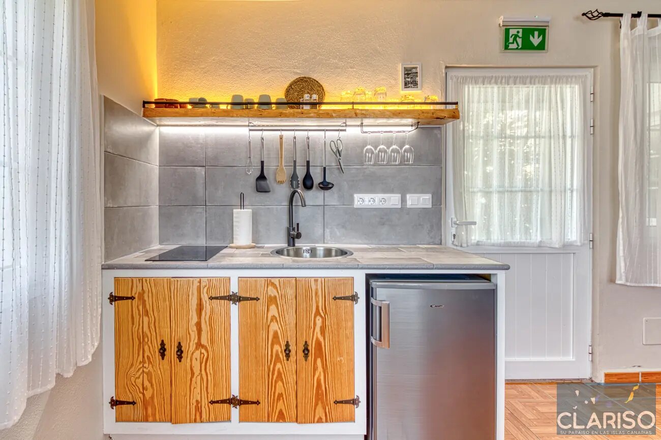 Casa Frangipani: Apartment am Eingang der Anlage La Pequeña Maravilla in El Paso auf La Palma