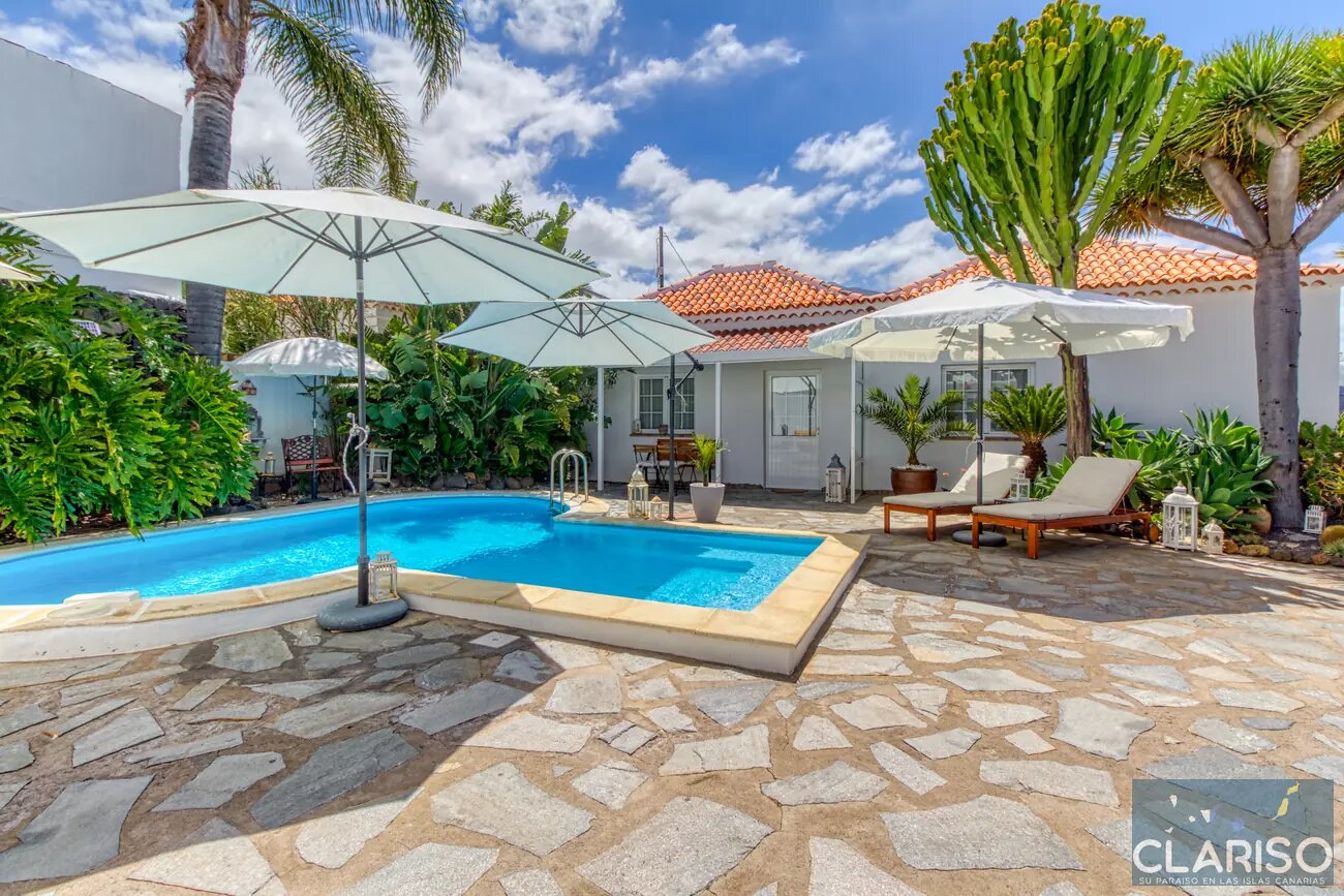 Casa Frangipani: Apartment am Eingang der Anlage La Pequeña Maravilla in El Paso auf La Palma