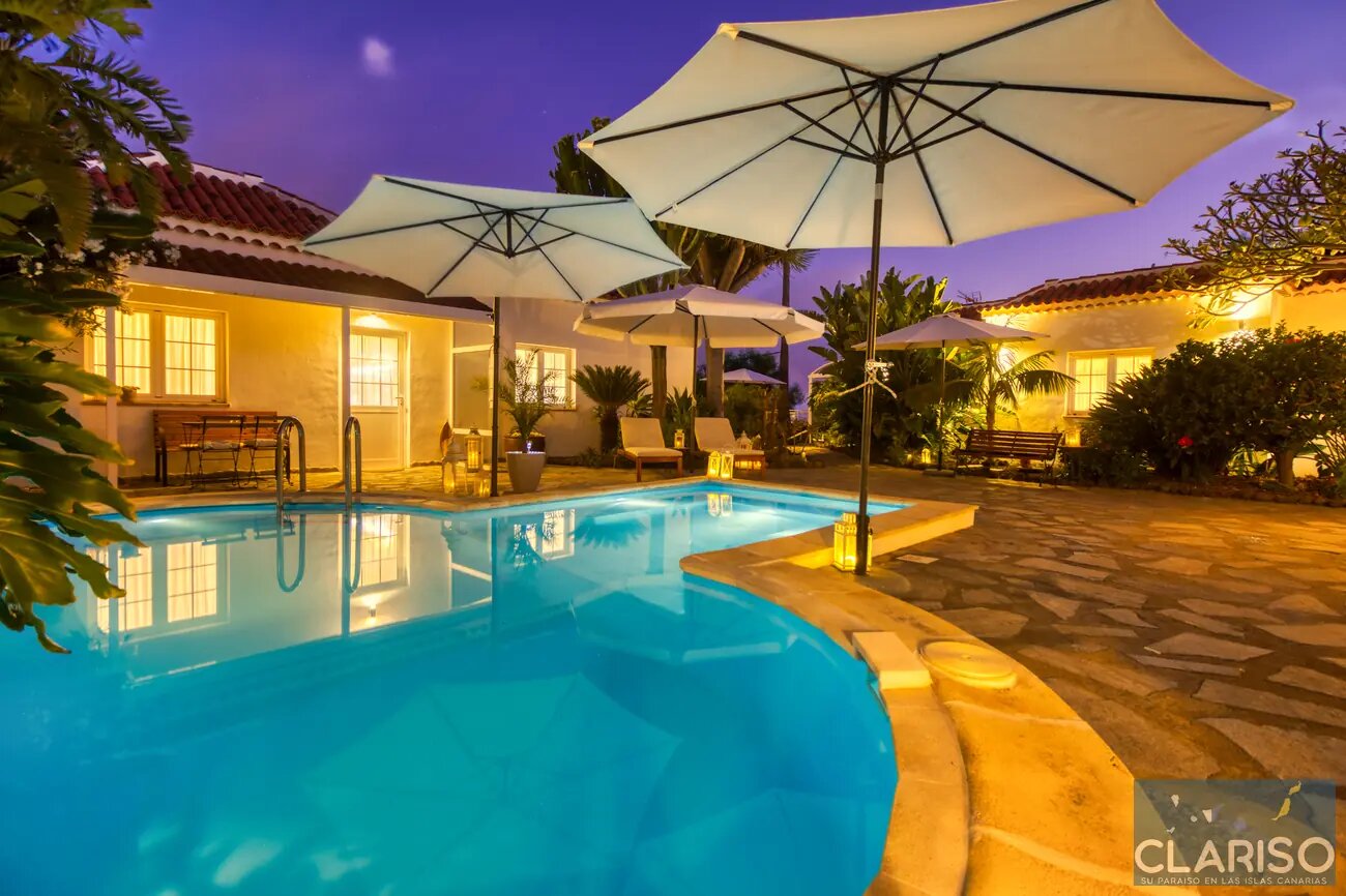 Casa Frangipani: Apartment am Eingang der Anlage La Pequeña Maravilla in El Paso auf La Palma