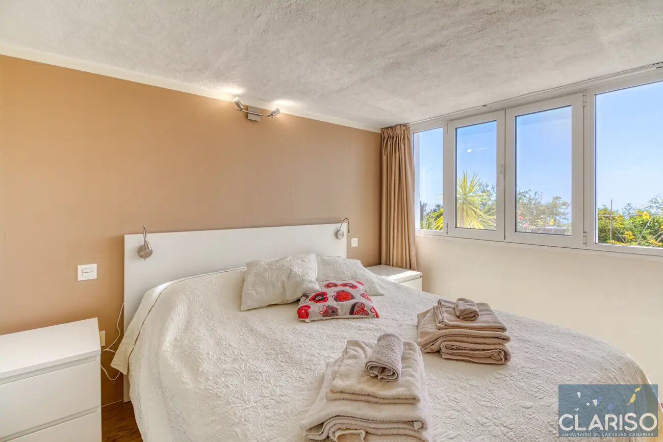 Casa Yonit: 2021 renoviertes Ferienapartment mit solargeheiztem Pool im Komplex Puro Atlántico auf La Palma