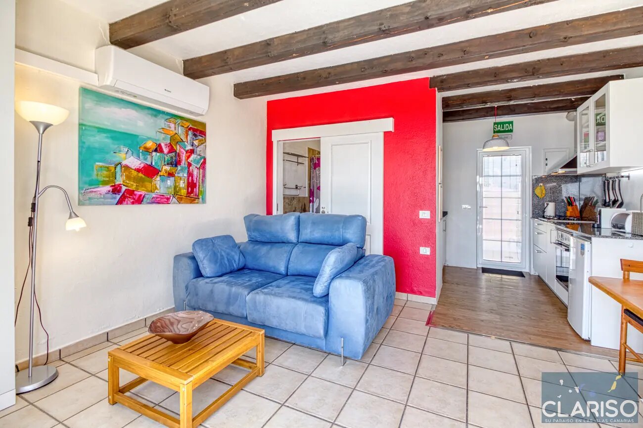 Casa Yonit: 2021 renoviertes Ferienapartment mit solargeheiztem Pool im Komplex Puro Atlántico auf La Palma