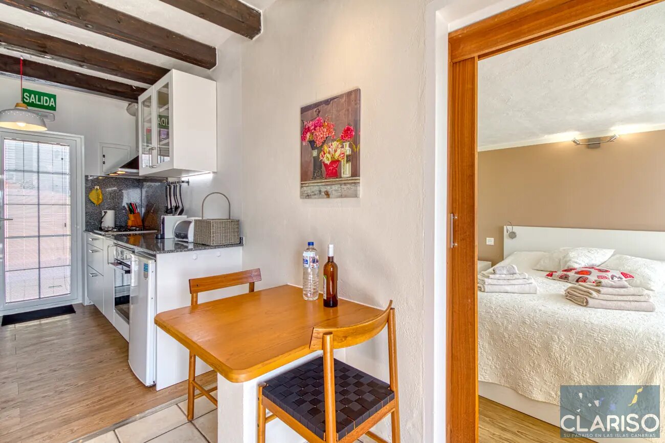 Casa Yonit: 2021 renoviertes Ferienapartment mit solargeheiztem Pool im Komplex Puro Atlántico auf La Palma