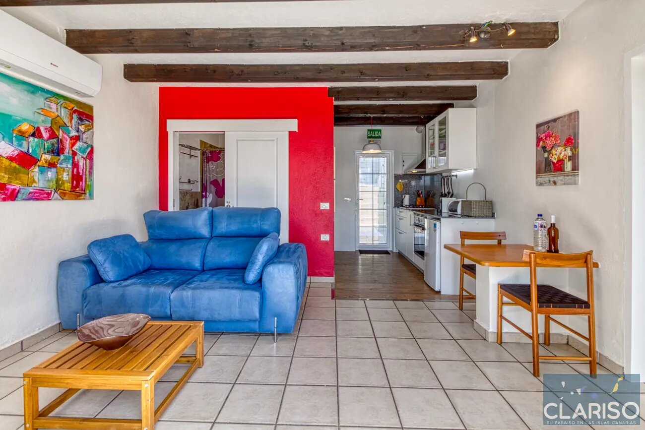 Casa Yonit: 2021 renoviertes Ferienapartment mit solargeheiztem Pool im Komplex Puro Atlántico auf La Palma