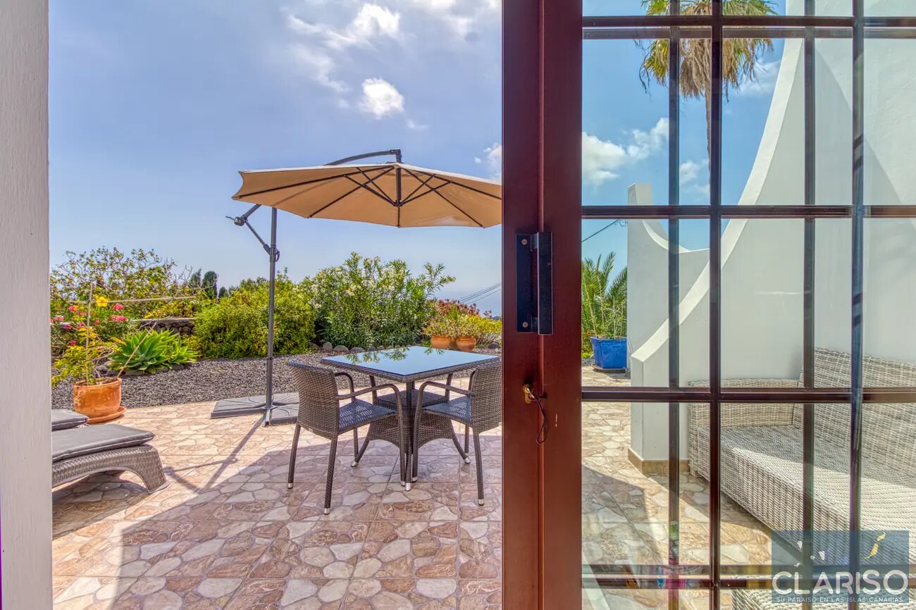 Casa Yonit: 2021 renoviertes Ferienapartment mit solargeheiztem Pool im Komplex Puro Atlántico auf La Palma