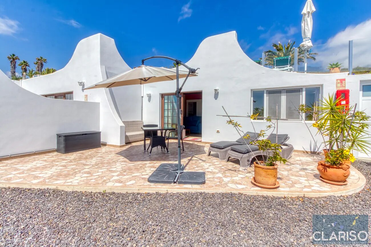 Casa Yonit: 2021 renoviertes Ferienapartment mit solargeheiztem Pool im Komplex Puro Atlántico auf La Palma