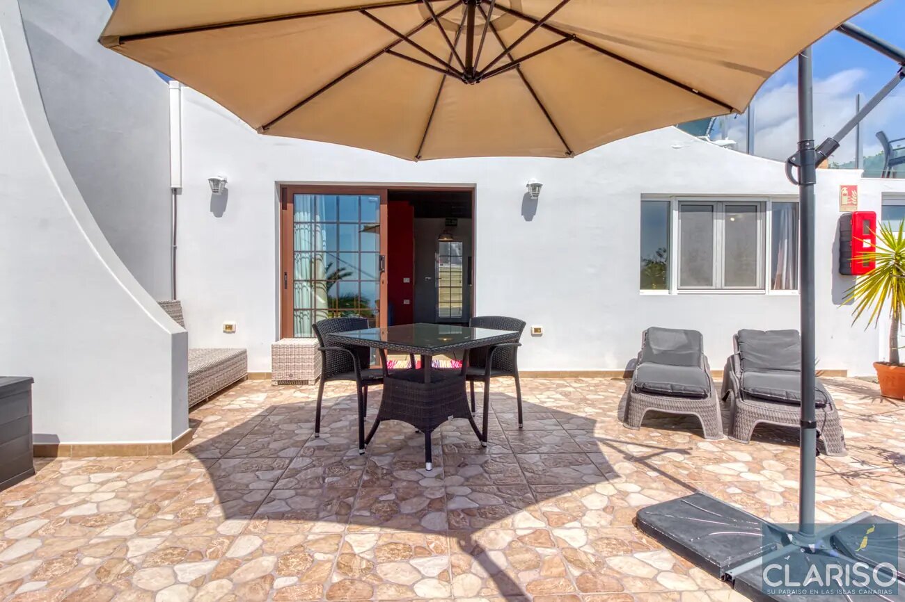 Casa Yonit: 2021 renoviertes Ferienapartment mit solargeheiztem Pool im Komplex Puro Atlántico auf La Palma