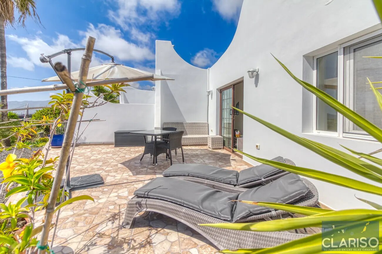 Casa Yonit: 2021 renoviertes Ferienapartment mit solargeheiztem Pool im Komplex Puro Atlántico auf La Palma