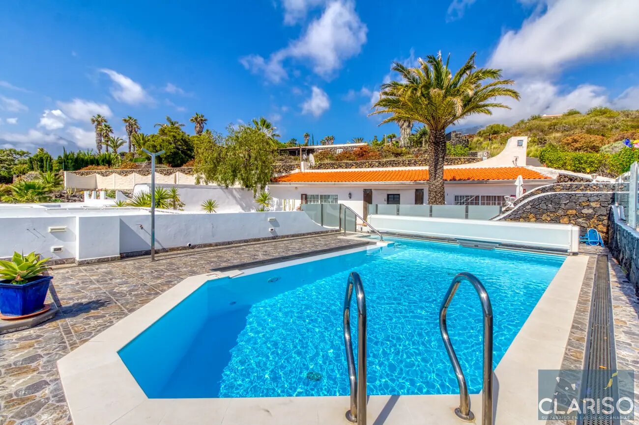 Casa Yonit: 2021 renoviertes Ferienapartment mit solargeheiztem Pool im Komplex Puro Atlántico auf La Palma