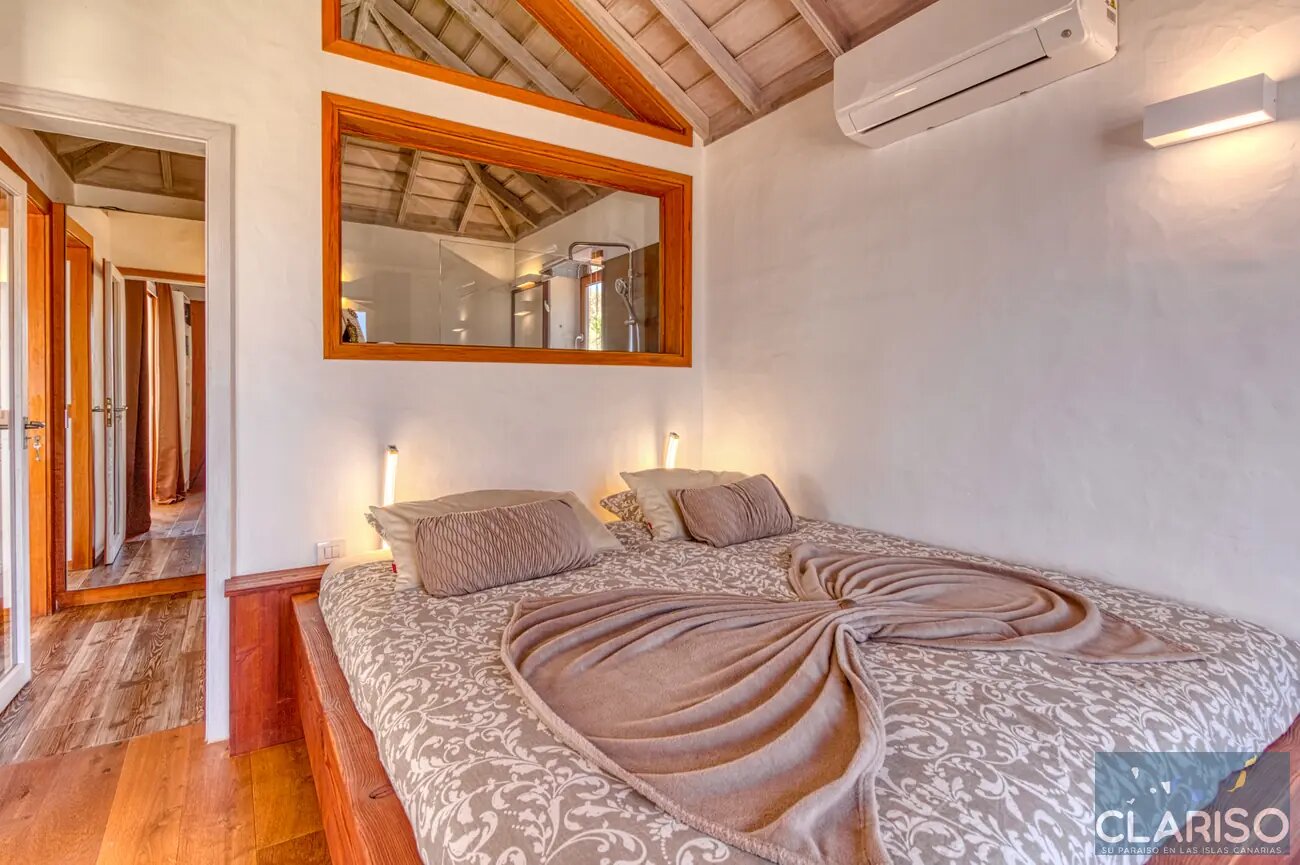 Finca Palomar: Ferienhaus auf einer Olivenfinca mit Fußbodenheizung und Sternenhimmel in Puntagorda auf La Palma