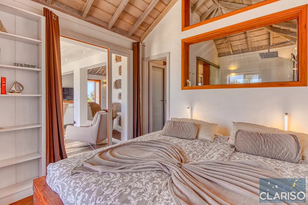 Finca Palomar: Ferienhaus auf einer Olivenfinca mit Fußbodenheizung und Sternenhimmel in Puntagorda auf La Palma