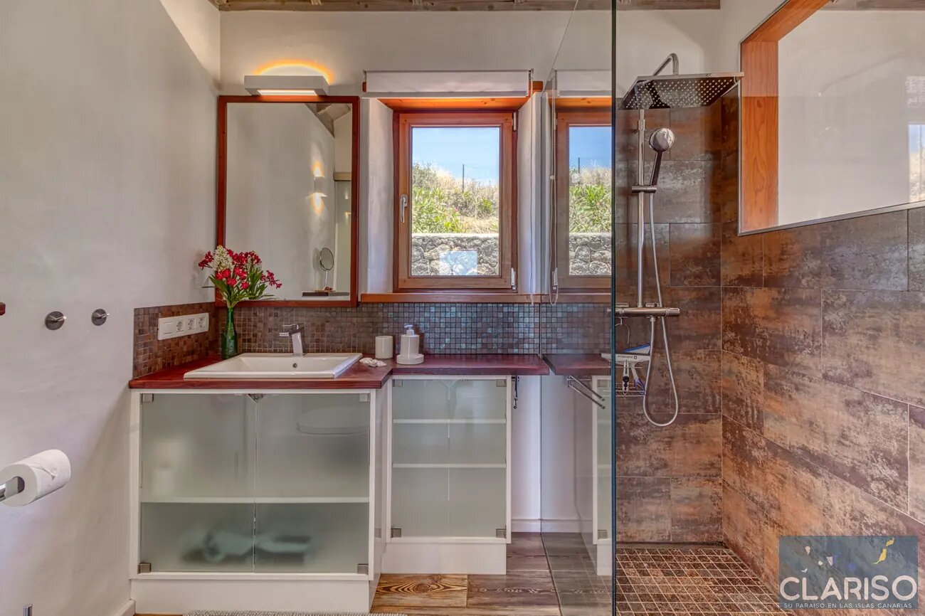 Finca Palomar: Ferienhaus auf einer Olivenfinca mit Fußbodenheizung und Sternenhimmel in Puntagorda auf La Palma