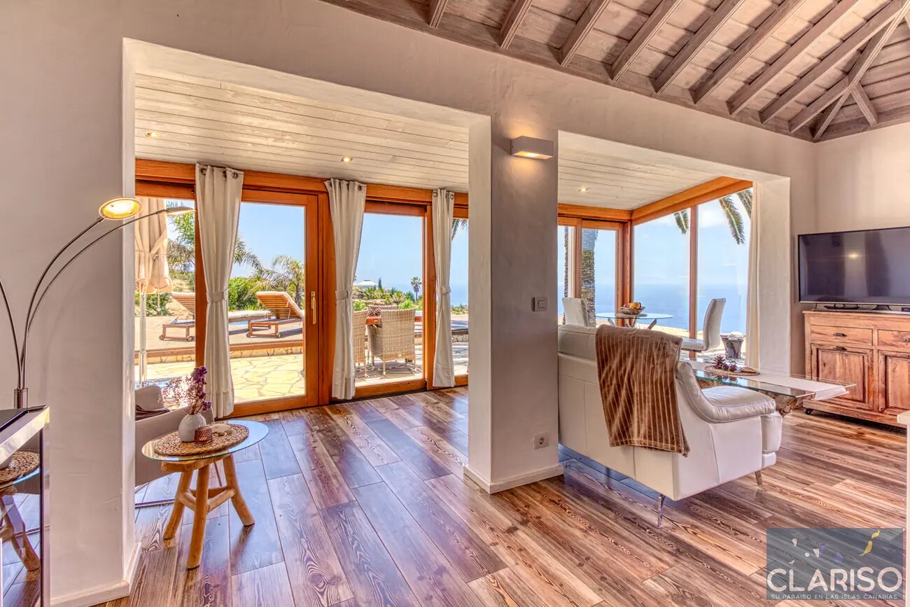 Finca Palomar: Ferienhaus auf einer Olivenfinca mit Fußbodenheizung und Sternenhimmel in Puntagorda auf La Palma