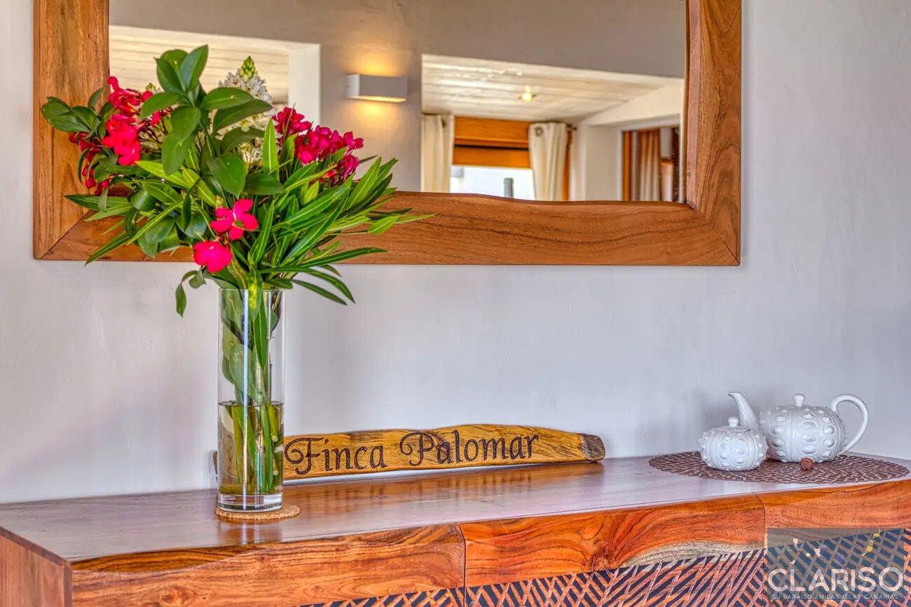 Finca Palomar: Ferienhaus auf einer Olivenfinca mit Fußbodenheizung und Sternenhimmel in Puntagorda auf La Palma