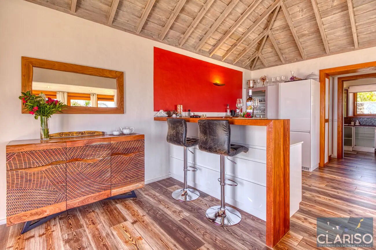 Finca Palomar: Ferienhaus auf einer Olivenfinca mit Fußbodenheizung und Sternenhimmel in Puntagorda auf La Palma