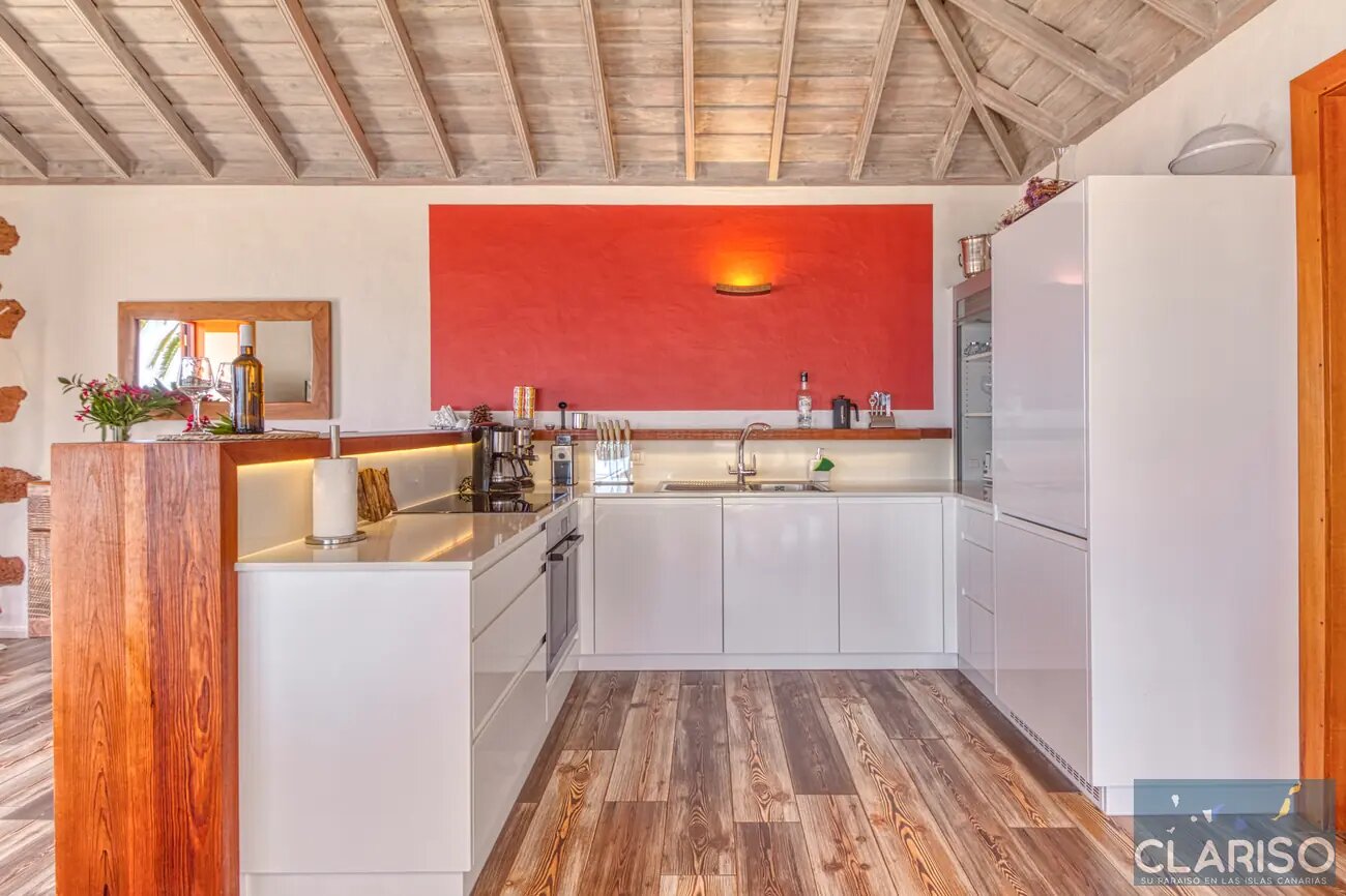 Finca Palomar: Ferienhaus auf einer Olivenfinca mit Fußbodenheizung und Sternenhimmel in Puntagorda auf La Palma