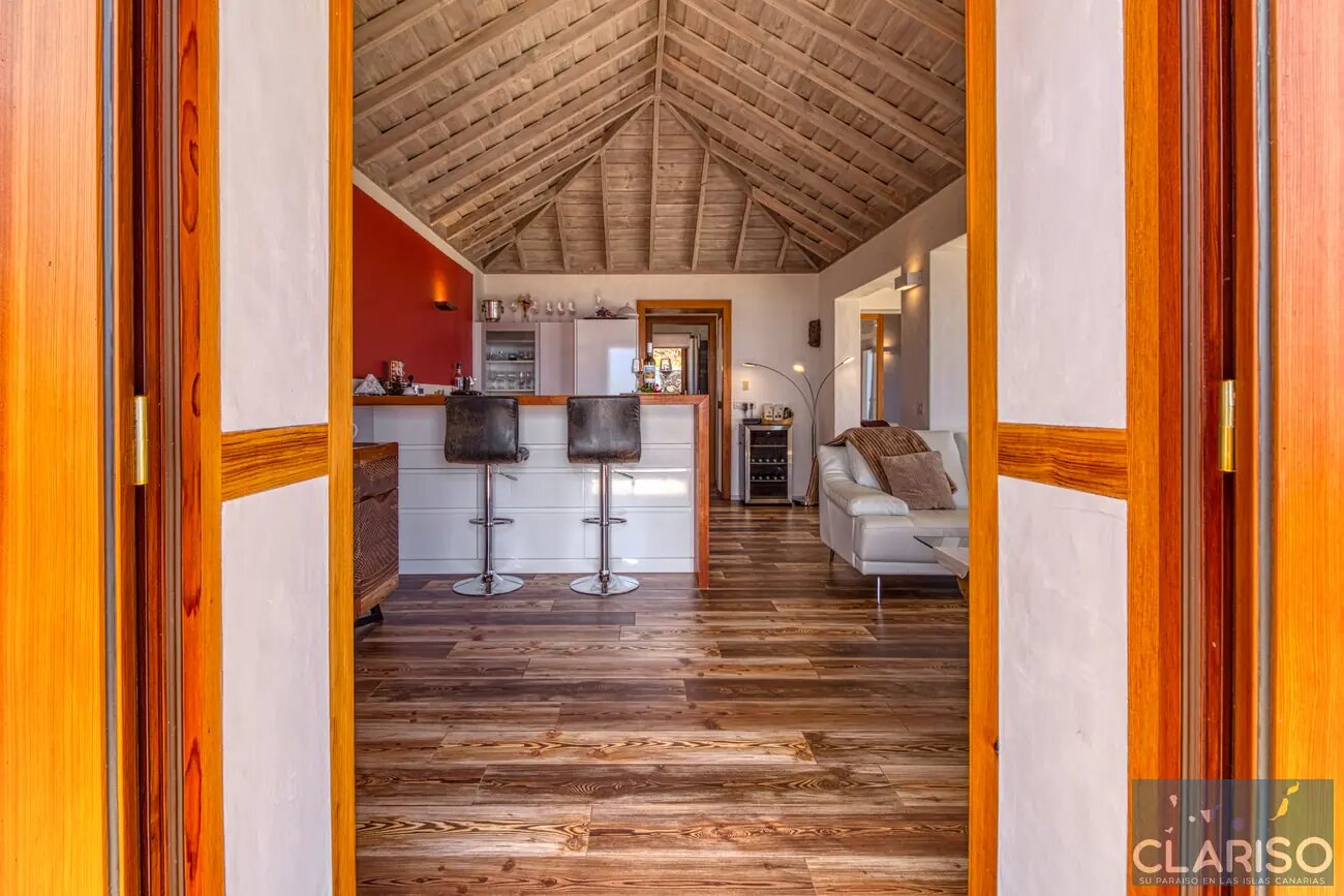 Finca Palomar: Ferienhaus auf einer Olivenfinca mit Fußbodenheizung und Sternenhimmel in Puntagorda auf La Palma