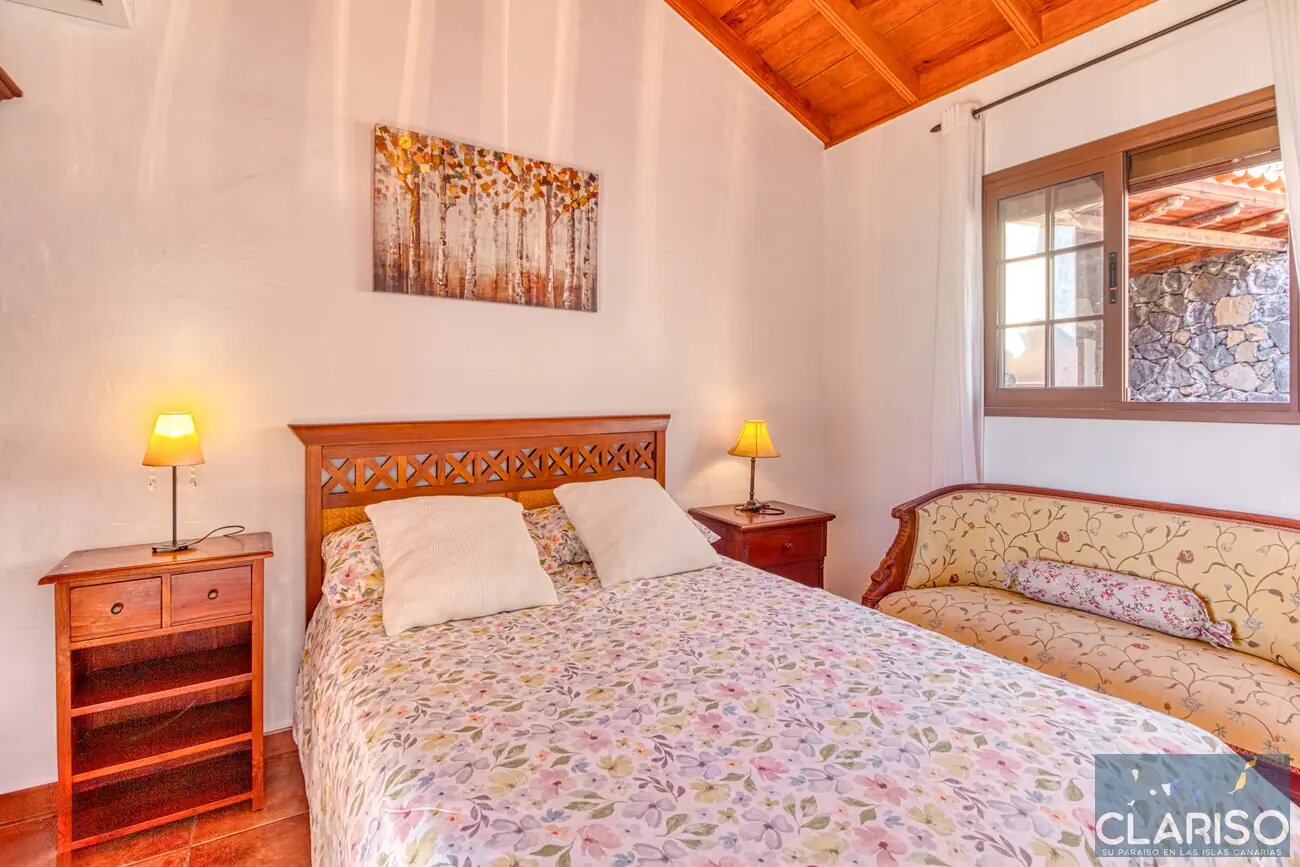 Casa El Algarrobo: Ferienhaus auf 1360 m über den Wolken in den Weinbergen von Puntagorda auf La Palma