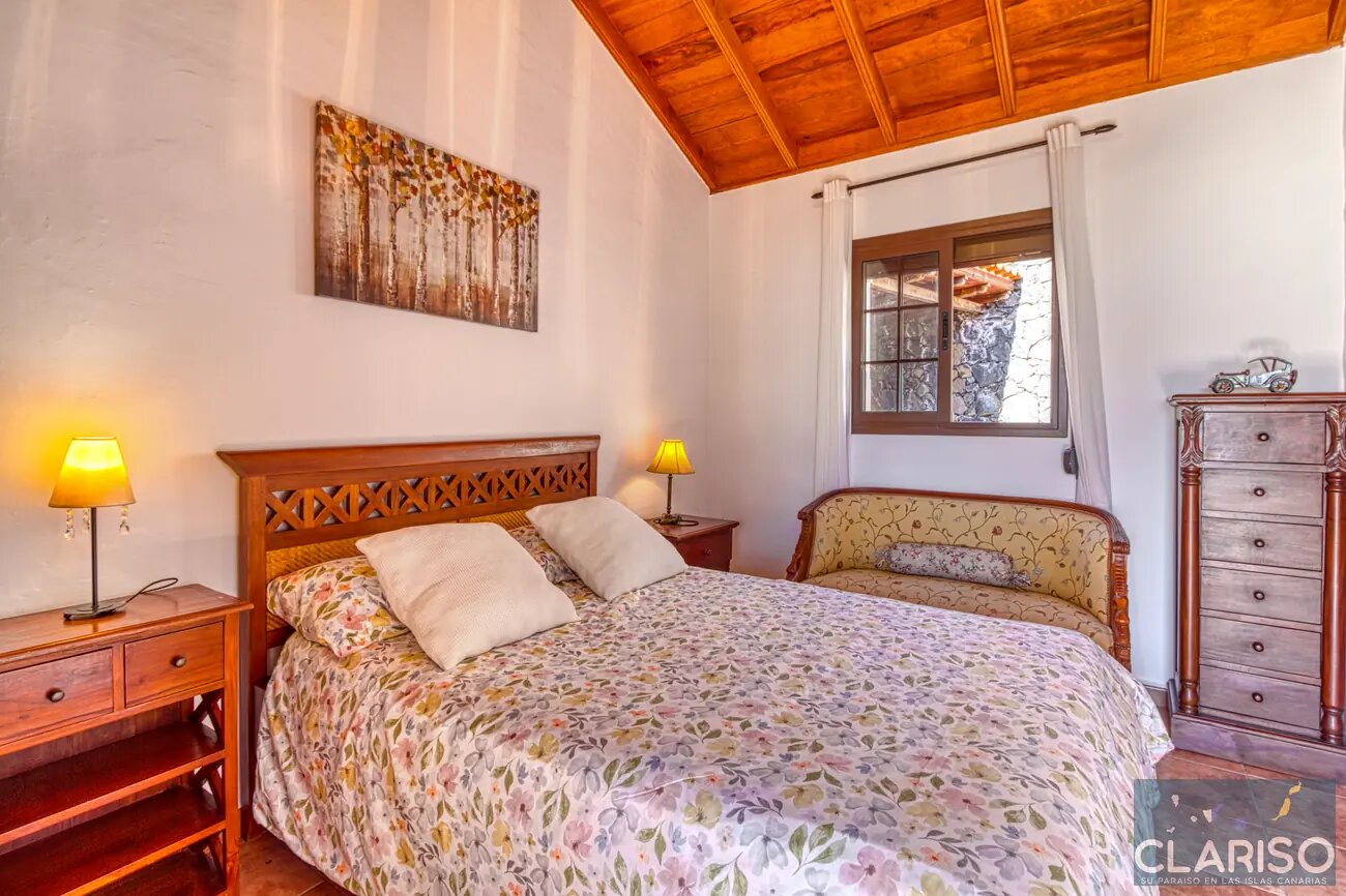 Casa El Algarrobo: Ferienhaus auf 1360 m über den Wolken in den Weinbergen von Puntagorda auf La Palma