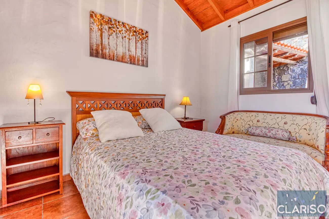 Casa El Algarrobo: Ferienhaus auf 1360 m über den Wolken in den Weinbergen von Puntagorda auf La Palma