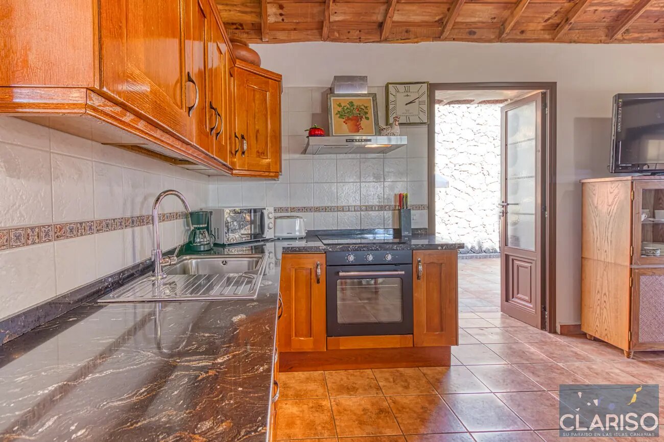 Casa El Algarrobo: Ferienhaus auf 1360 m über den Wolken in den Weinbergen von Puntagorda auf La Palma