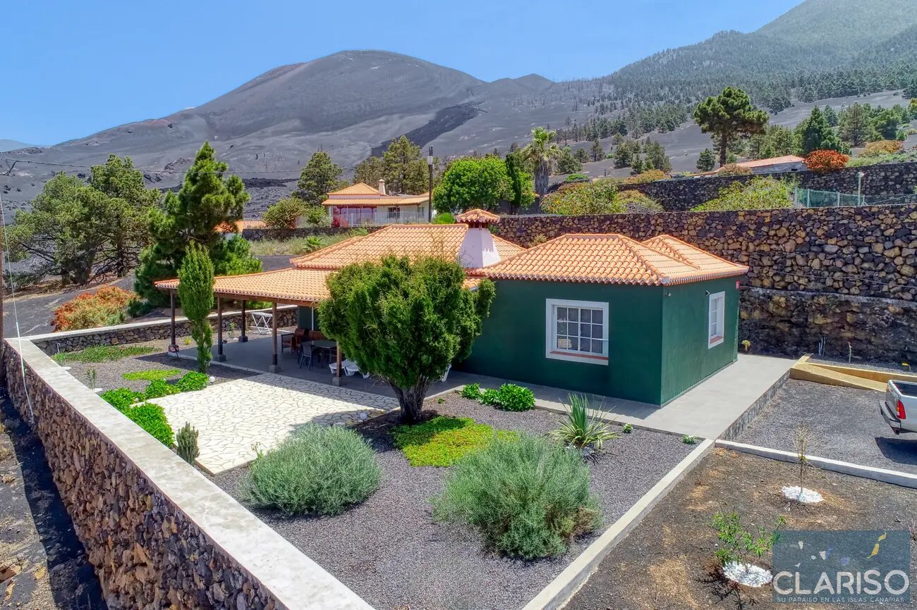 Villa Cerca Verde: Ferienhaus mit weitestem Panoramablick der Anlage Villas las Cercas in El Paso auf La Palma