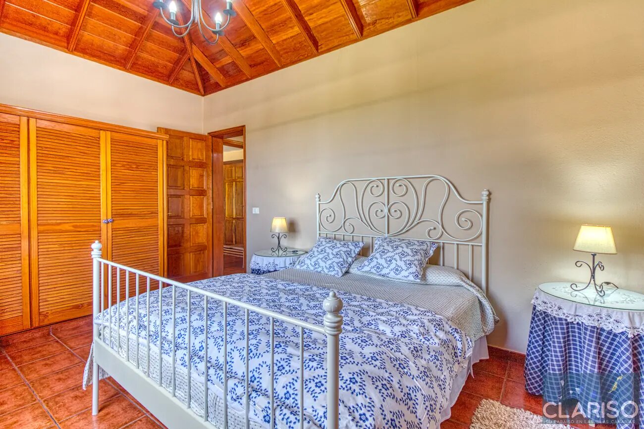 Villa Cerca Verde: Ferienhaus mit weitestem Panoramablick der Anlage Villas las Cercas in El Paso auf La Palma