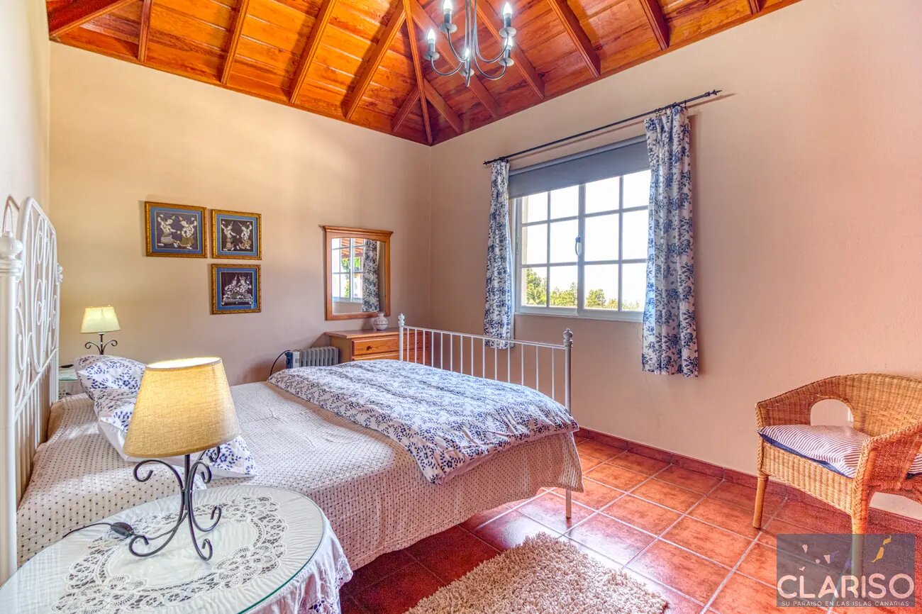 Villa Cerca Verde: Ferienhaus mit weitestem Panoramablick der Anlage Villas las Cercas in El Paso auf La Palma