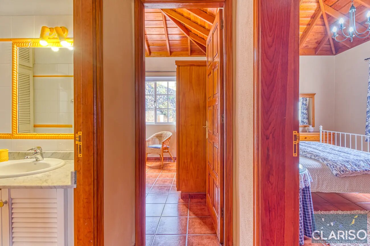 Villa Cerca Verde: Ferienhaus mit weitestem Panoramablick der Anlage Villas las Cercas in El Paso auf La Palma
