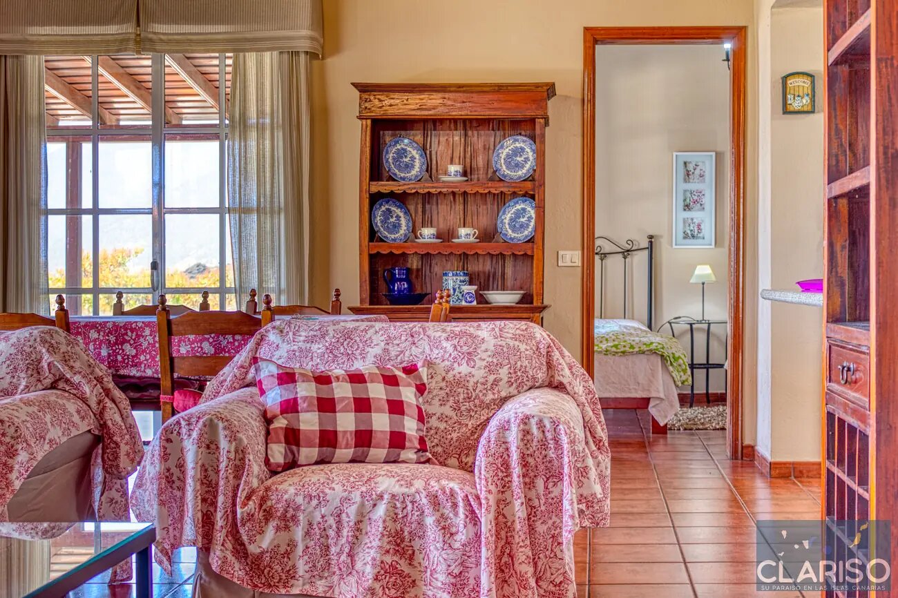Villa Cerca Verde: Ferienhaus mit weitestem Panoramablick der Anlage Villas las Cercas in El Paso auf La Palma