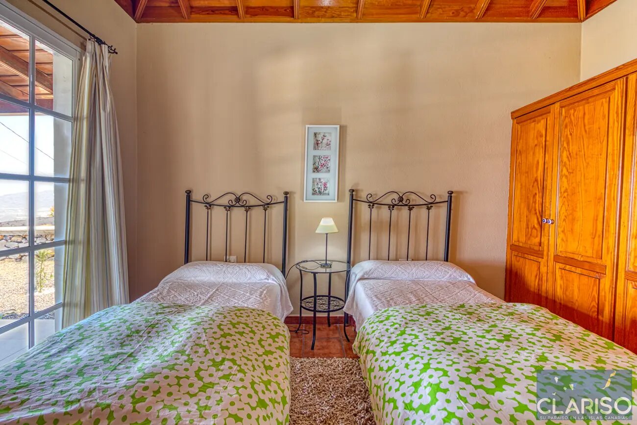 Villa Cerca Verde: Ferienhaus mit weitestem Panoramablick der Anlage Villas las Cercas in El Paso auf La Palma
