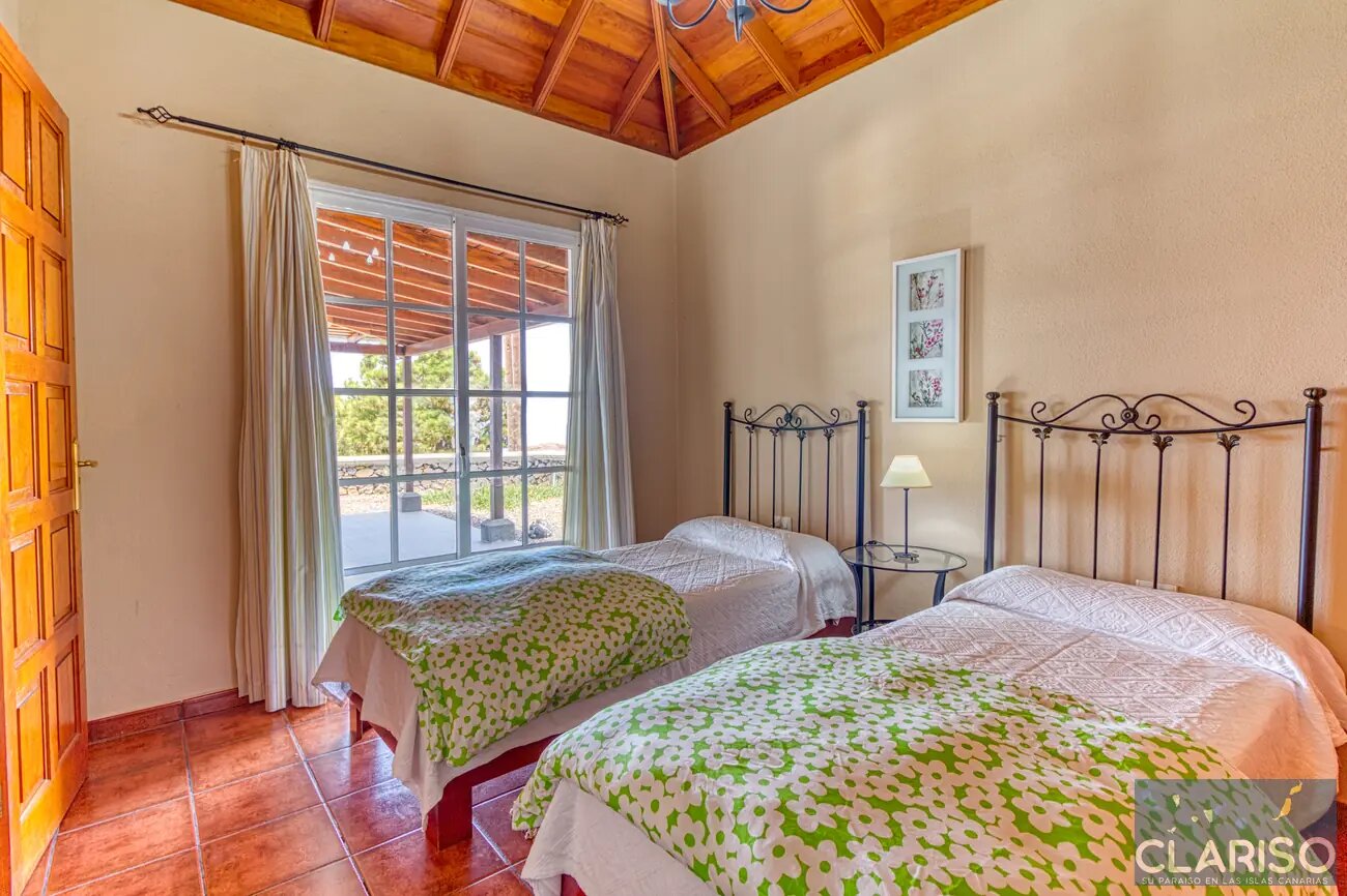 Villa Cerca Verde: Ferienhaus mit weitestem Panoramablick der Anlage Villas las Cercas in El Paso auf La Palma