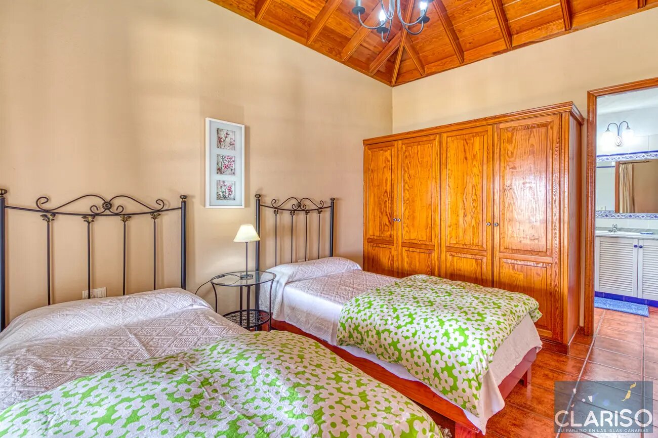 Villa Cerca Verde: Ferienhaus mit weitestem Panoramablick der Anlage Villas las Cercas in El Paso auf La Palma