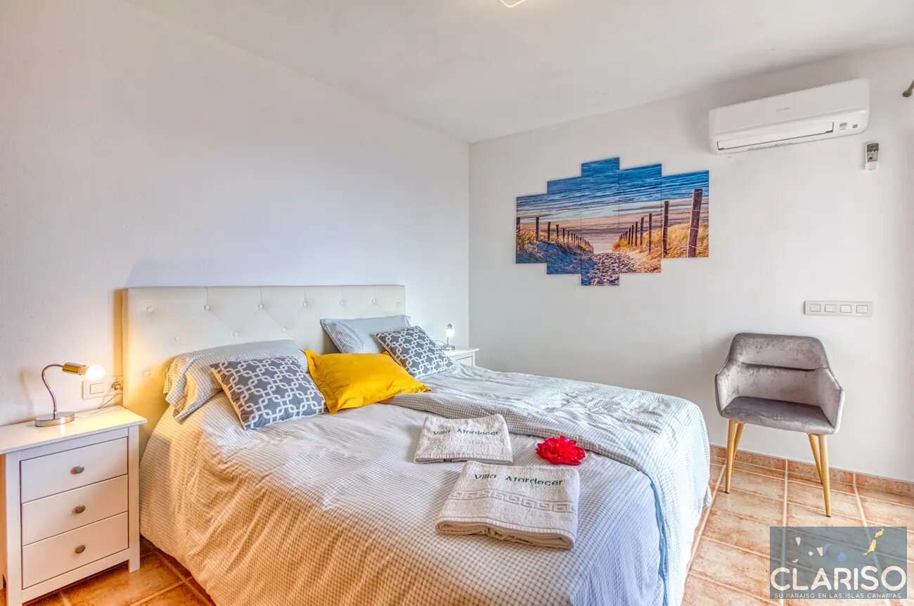 Villa Atardecer: Ferienhaus in absoluter Alleinlage am Ende einer Sackgasse in Puntagorda auf La Palma