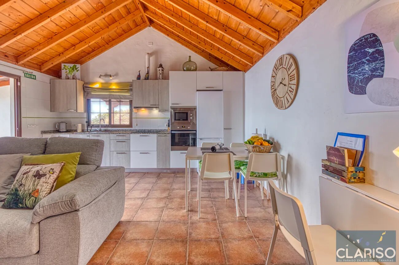 Villa Atardecer: Ferienhaus in absoluter Alleinlage am Ende einer Sackgasse in Puntagorda auf La Palma