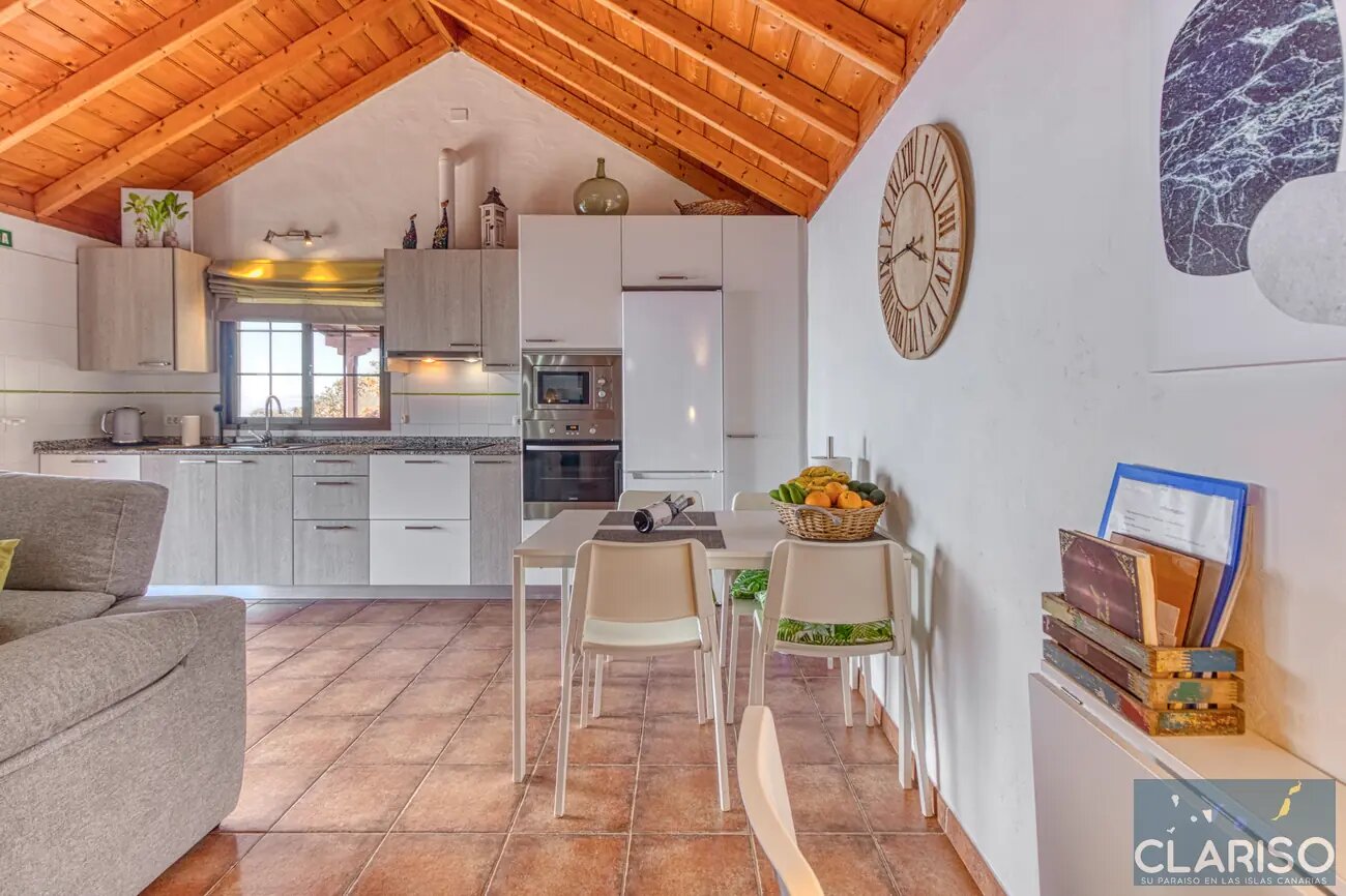 Villa Atardecer: Ferienhaus in absoluter Alleinlage am Ende einer Sackgasse in Puntagorda auf La Palma