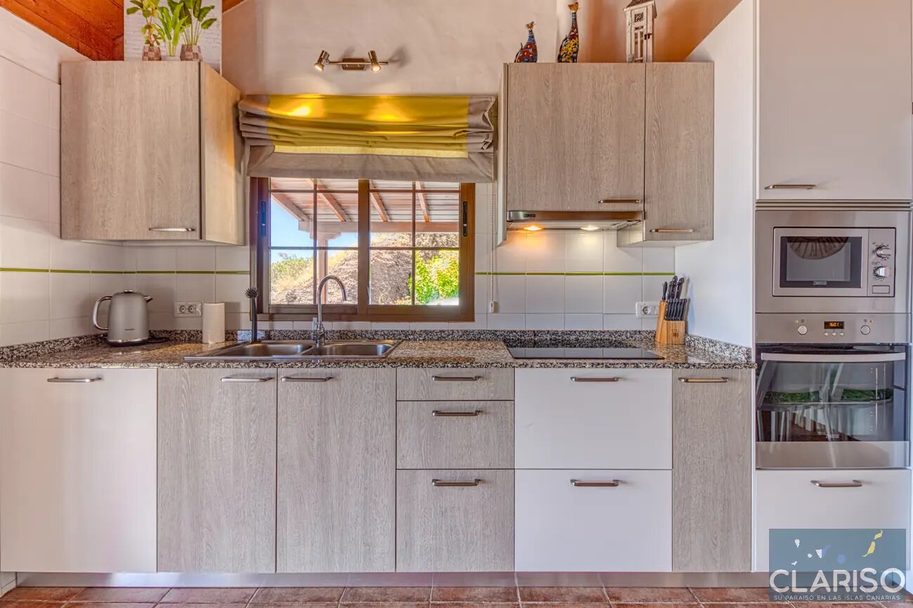 Villa Atardecer: Ferienhaus in absoluter Alleinlage am Ende einer Sackgasse in Puntagorda auf La Palma