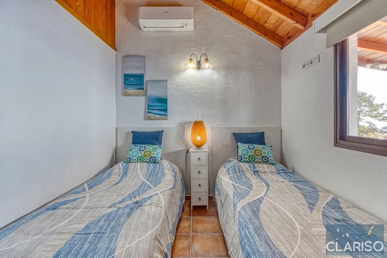Villa Atardecer: Ferienhaus in absoluter Alleinlage am Ende einer Sackgasse in Puntagorda auf La Palma