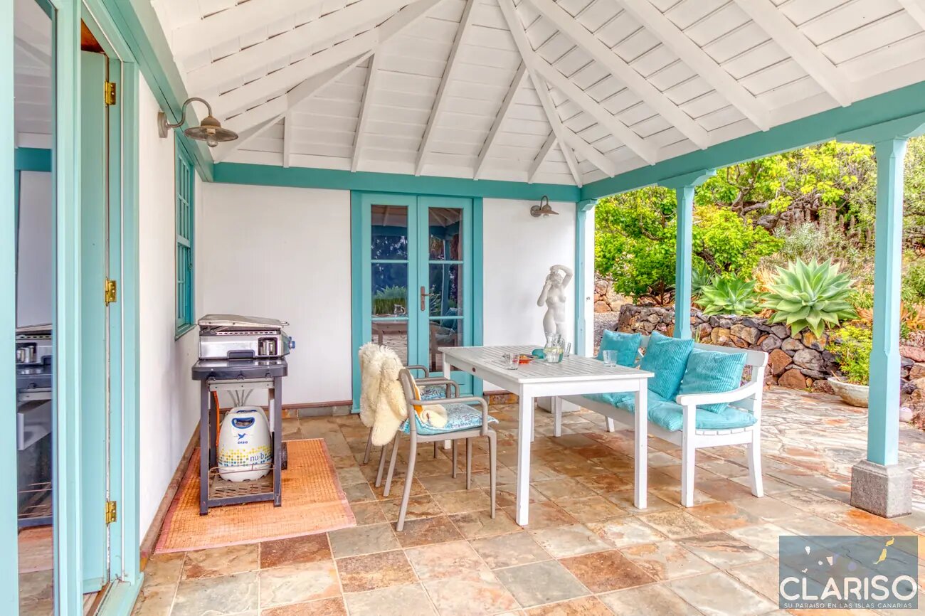Villa Miramatos: Ferienhaus mit Infinity-Pool und Blick auf Pinien und Mirador Matos in Puntagorda auf La Palma
