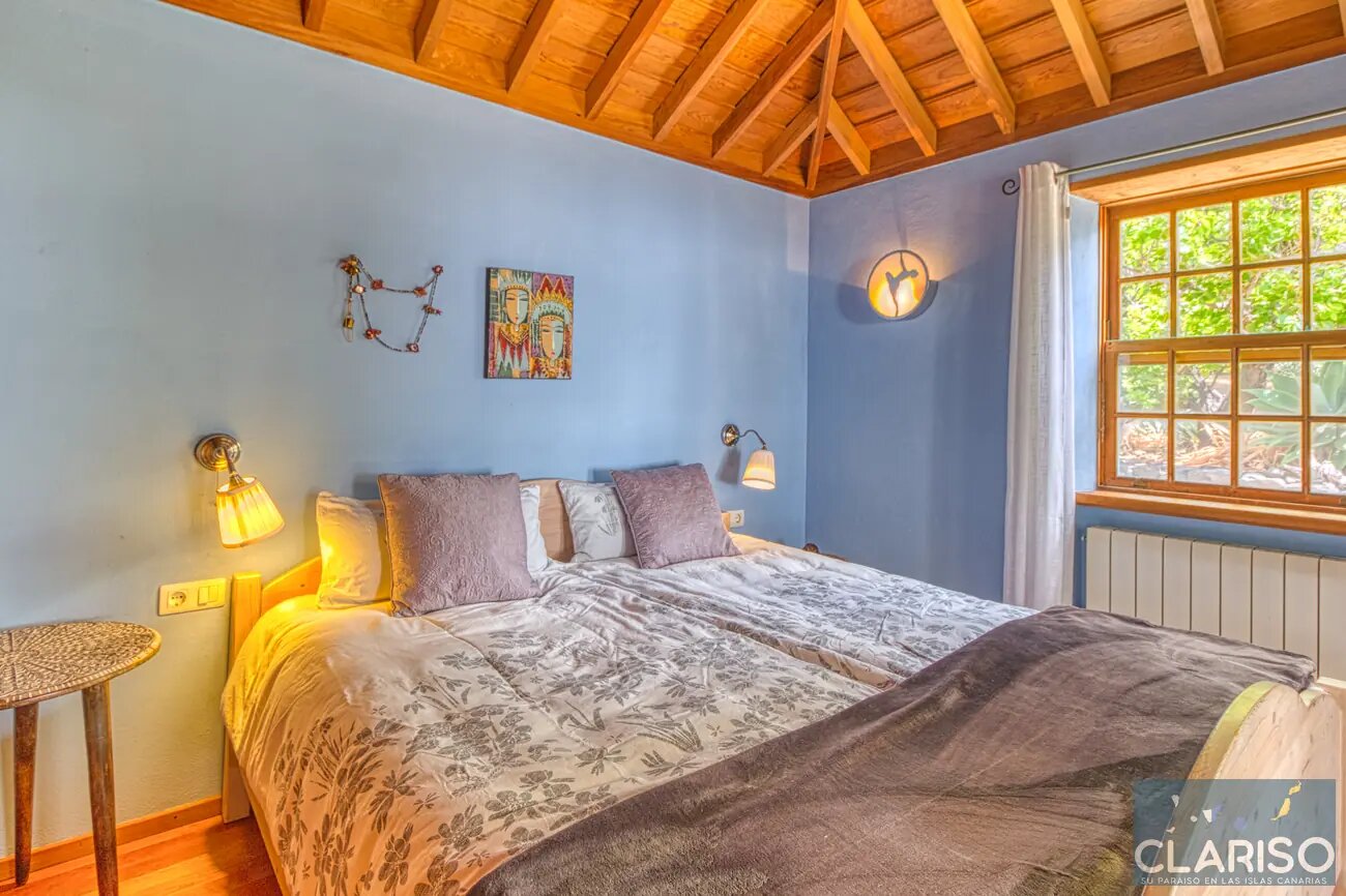 Villa Miramatos: Ferienhaus mit Infinity-Pool und Blick auf Pinien und Mirador Matos in Puntagorda auf La Palma