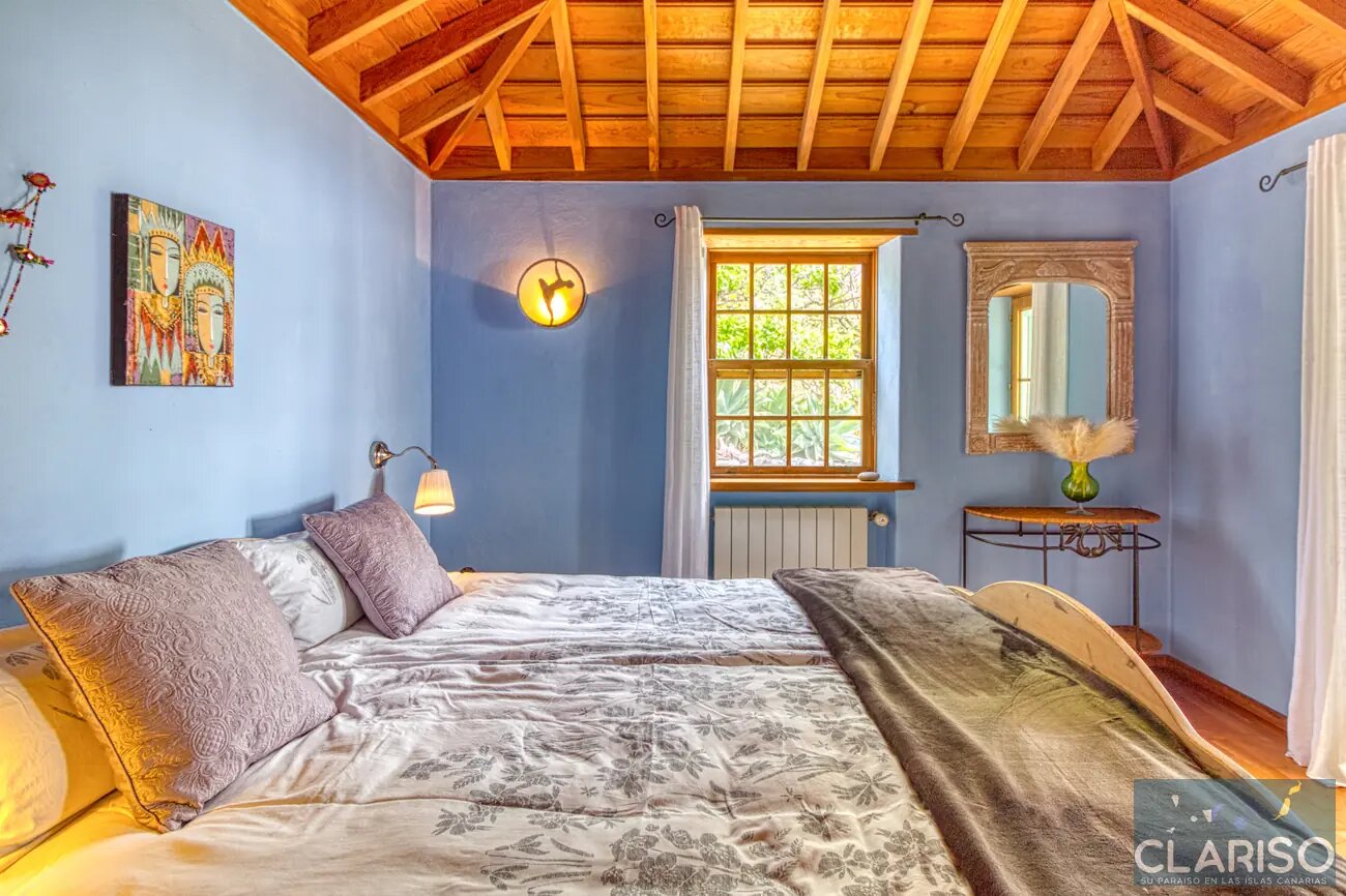 Villa Miramatos: Ferienhaus mit Infinity-Pool und Blick auf Pinien und Mirador Matos in Puntagorda auf La Palma