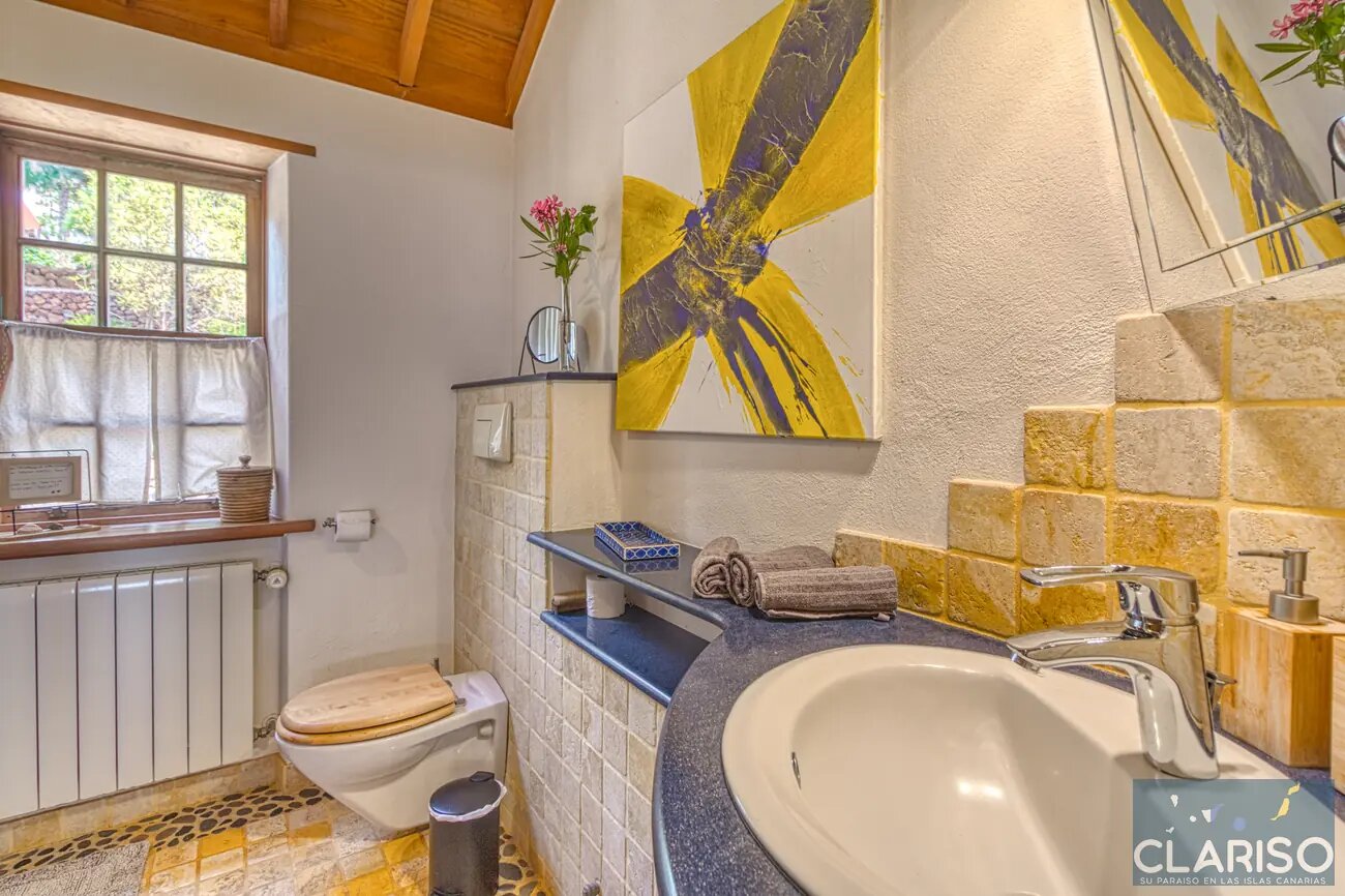 Villa Miramatos: Ferienhaus mit Infinity-Pool und Blick auf Pinien und Mirador Matos in Puntagorda auf La Palma