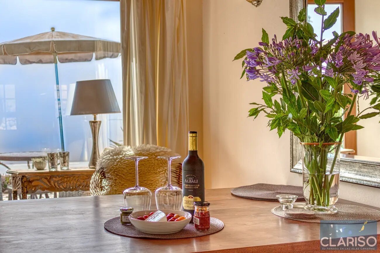 Villa Miramatos: Ferienhaus mit Infinity-Pool und Blick auf Pinien und Mirador Matos in Puntagorda auf La Palma